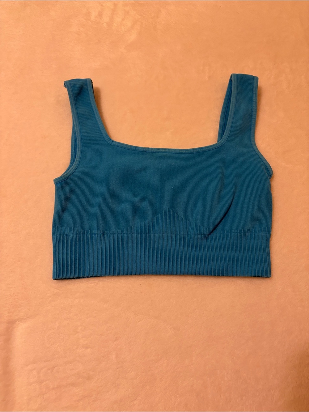 Tiger Friday dance wear Teal Square Neck bra women’s xs-s